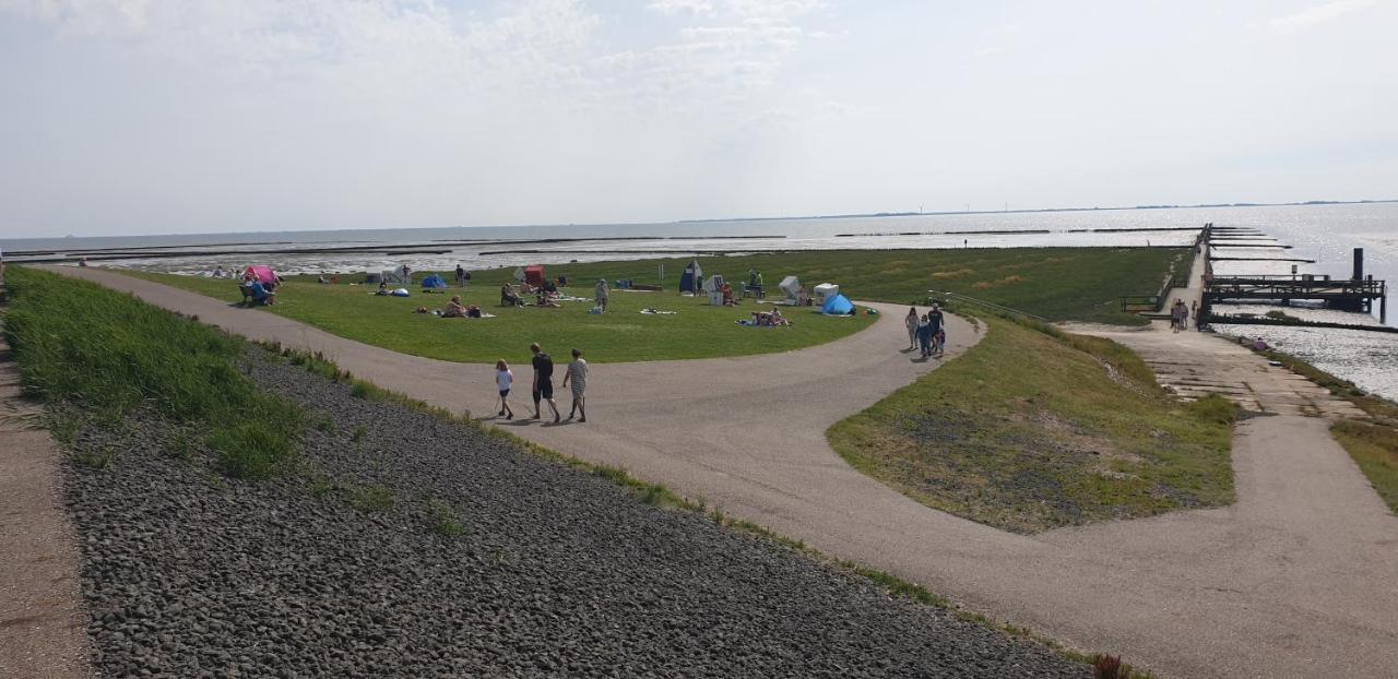Wohnmobilstellplatz Hemenswarft An Der Nordsee - Meerblick Emmelsbull-Horsbull ภายนอก รูปภาพ