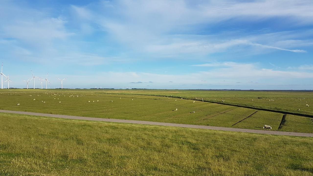 Wohnmobilstellplatz Hemenswarft An Der Nordsee - Meerblick Emmelsbull-Horsbull ภายนอก รูปภาพ